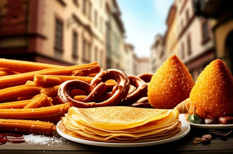 غذاهای خیابانی اروپایی: راهنمای جامع کشف طعم های اصیل