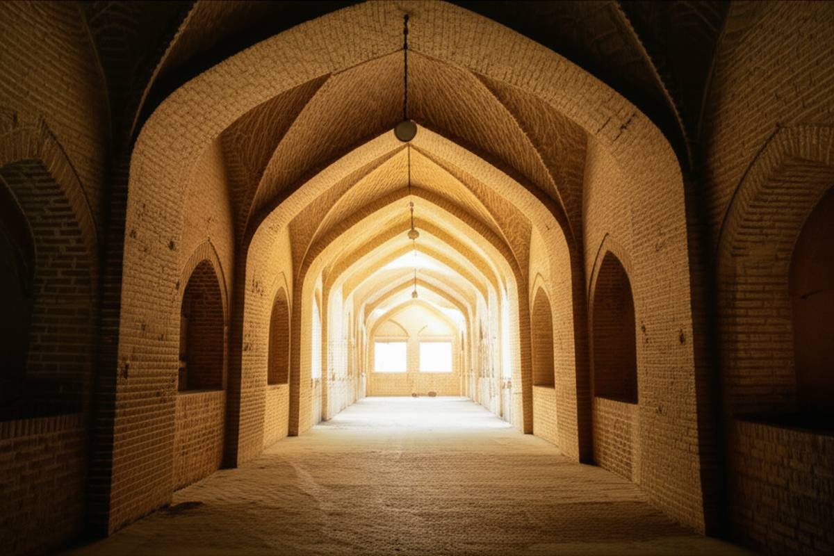 بازار زنجان: گذر زمان و رازهای معماری تاریخی