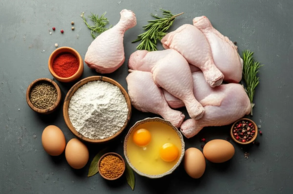 مواد اولیه مرغ سوخاری: راهنمای جامع و تفصیلی برای پخت خانگی