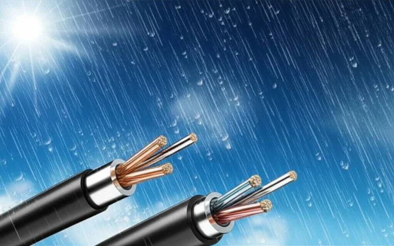 عمر کابل کواکسیال در فضای باز اهمیت روکش PE