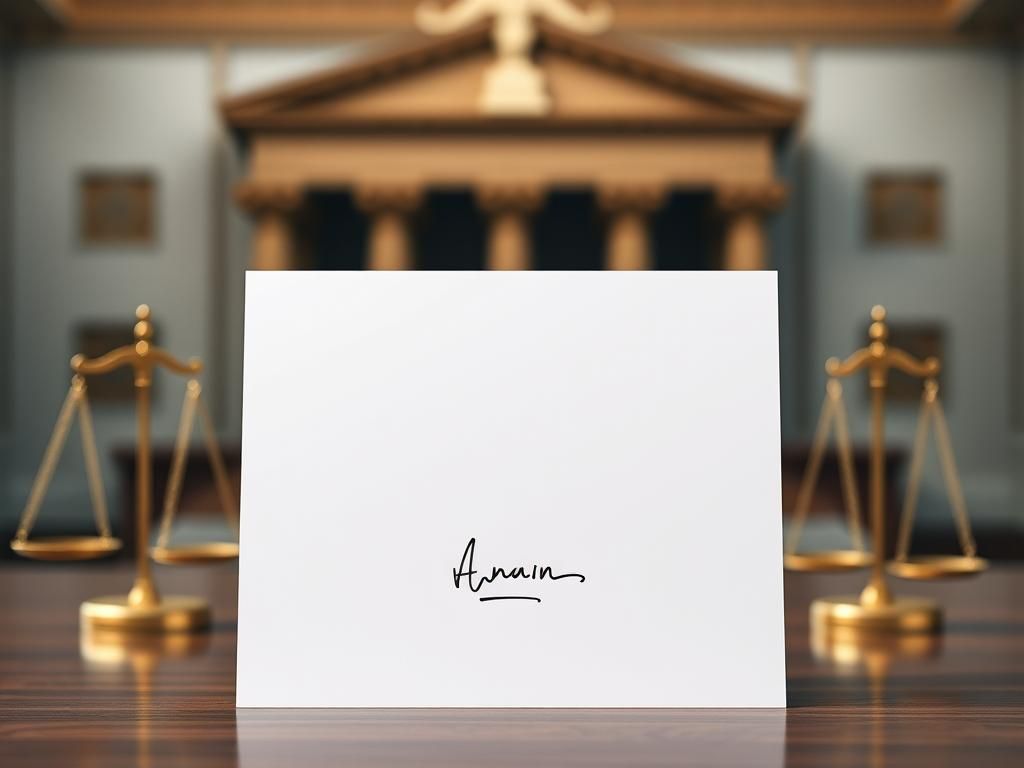 حکم کاغذ سفید امضا: راهنمای جامع اعتبار و عواقب حقوقی