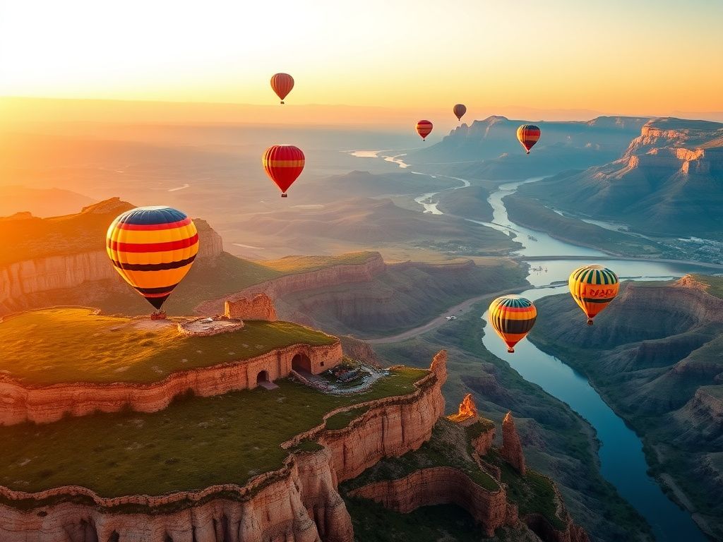بالن سواری: تجربه پرواز بر فراز بهترین مناظر آسمانی