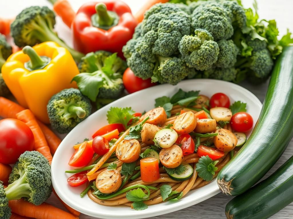 ۱۰ دستور غذای رژیمی با سبزیجات: سالم، متنوع و خوشمزه