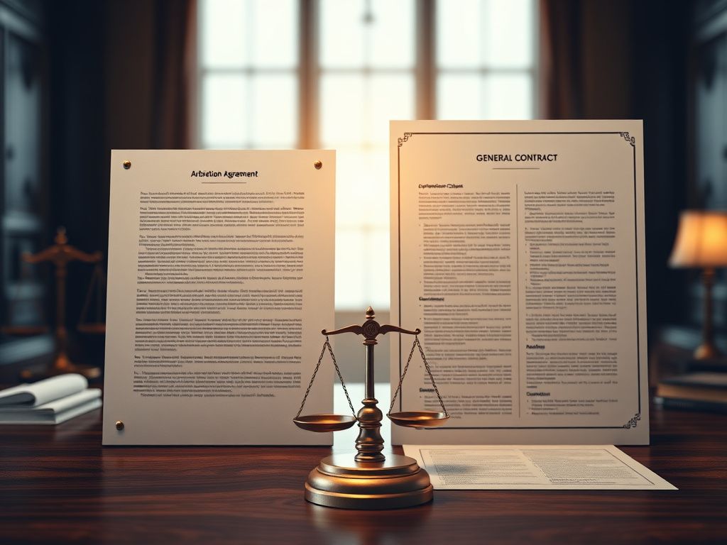 تفاوت قرارداد داوری و شرط داوری: راهنمای کامل