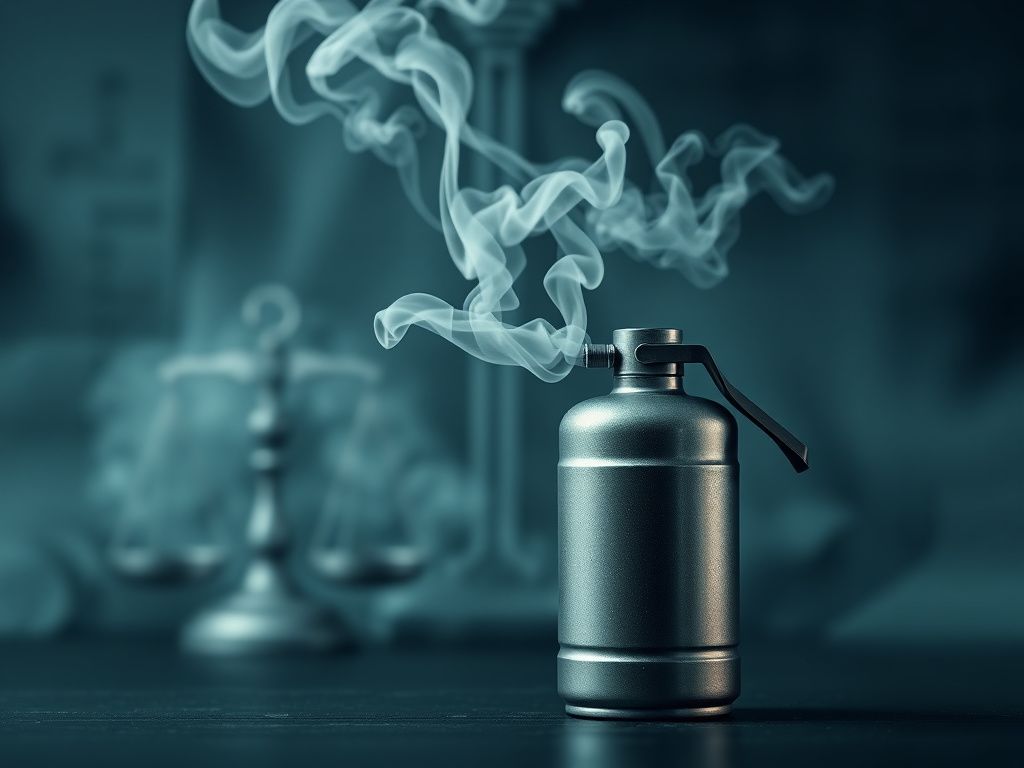 اسپری اشک آور پلیس | راهنمای کامل: کاربرد، خرید و قوانین