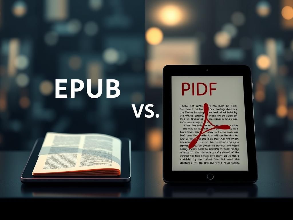 مقایسه فرمت‌های ای‌پاب و پی‌دی‌اف برای مطالعه در موبایل